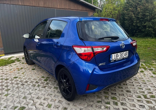 Toyota Yaris cena 46500 przebieg: 80000, rok produkcji 2017 z Lublin małe 781